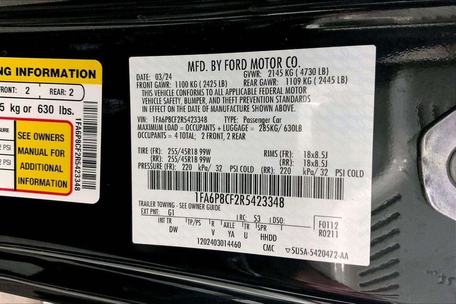 2024 Ford Mustang GT