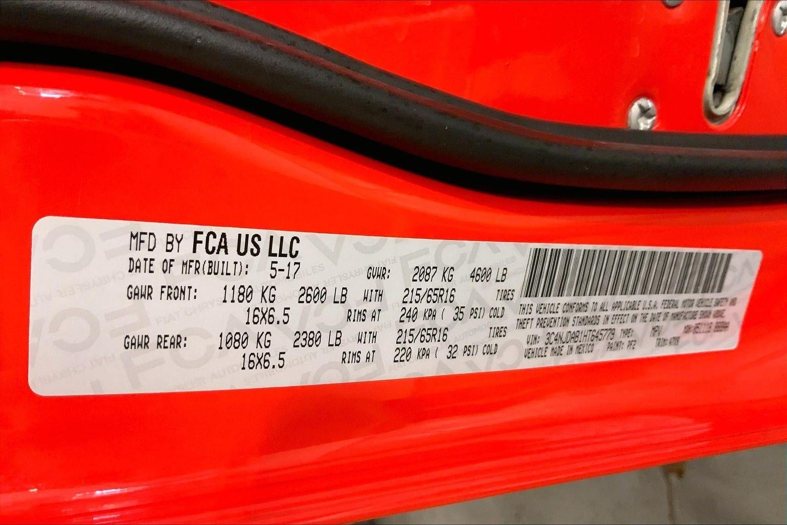 2017 Jeep COMPASS SPORT