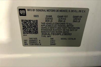 2023 GMC Terrain SLE