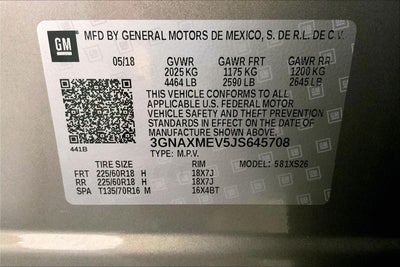 2018 Chevrolet Equinox Premier