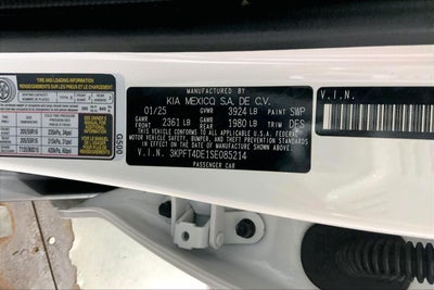 2025 Kia K4 LXS