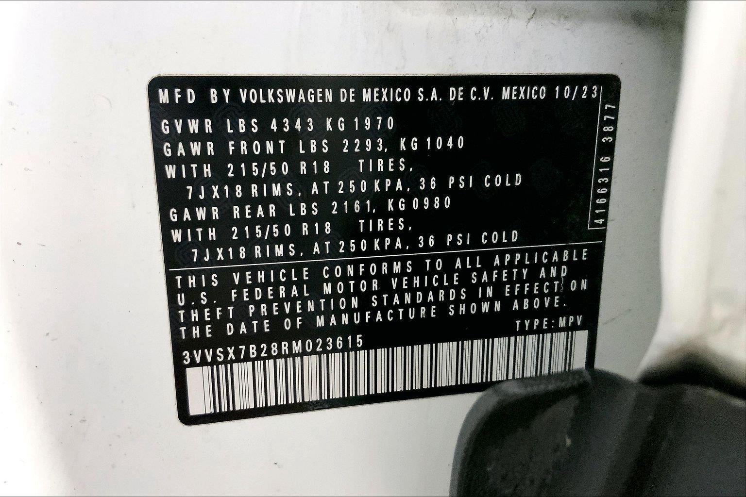 2024 Volkswagen Taos SE