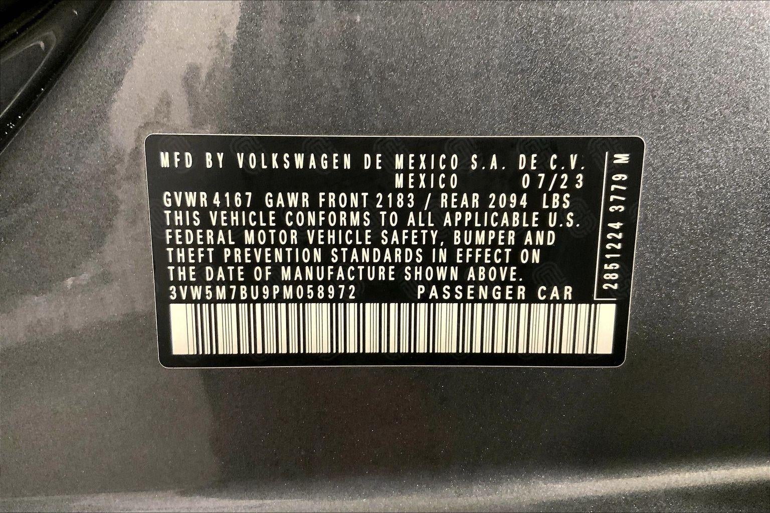 2023 Volkswagen Jetta S