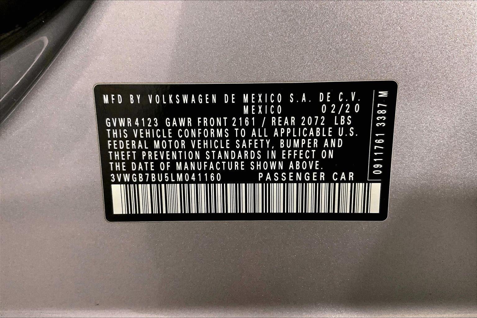 2020 Volkswagen Jetta SEL Premium