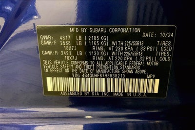 2024 Subaru Crosstrek Sport