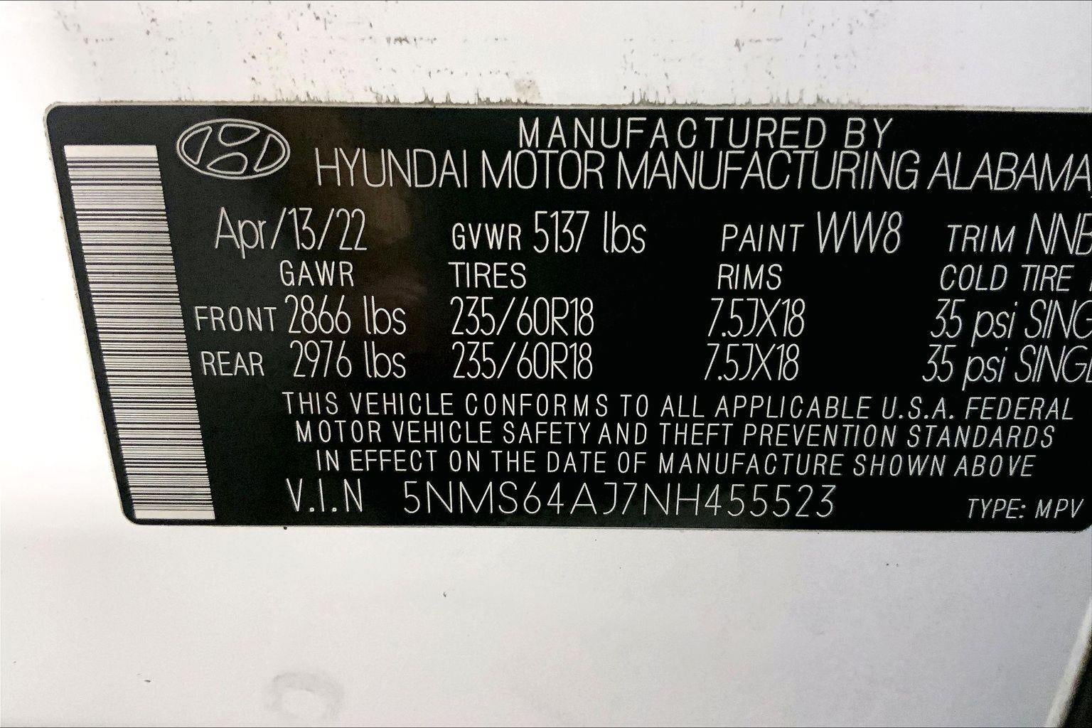 2022 Hyundai Santa Fe XRT