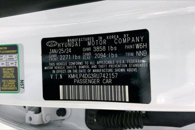 2024 Hyundai Elantra Limited