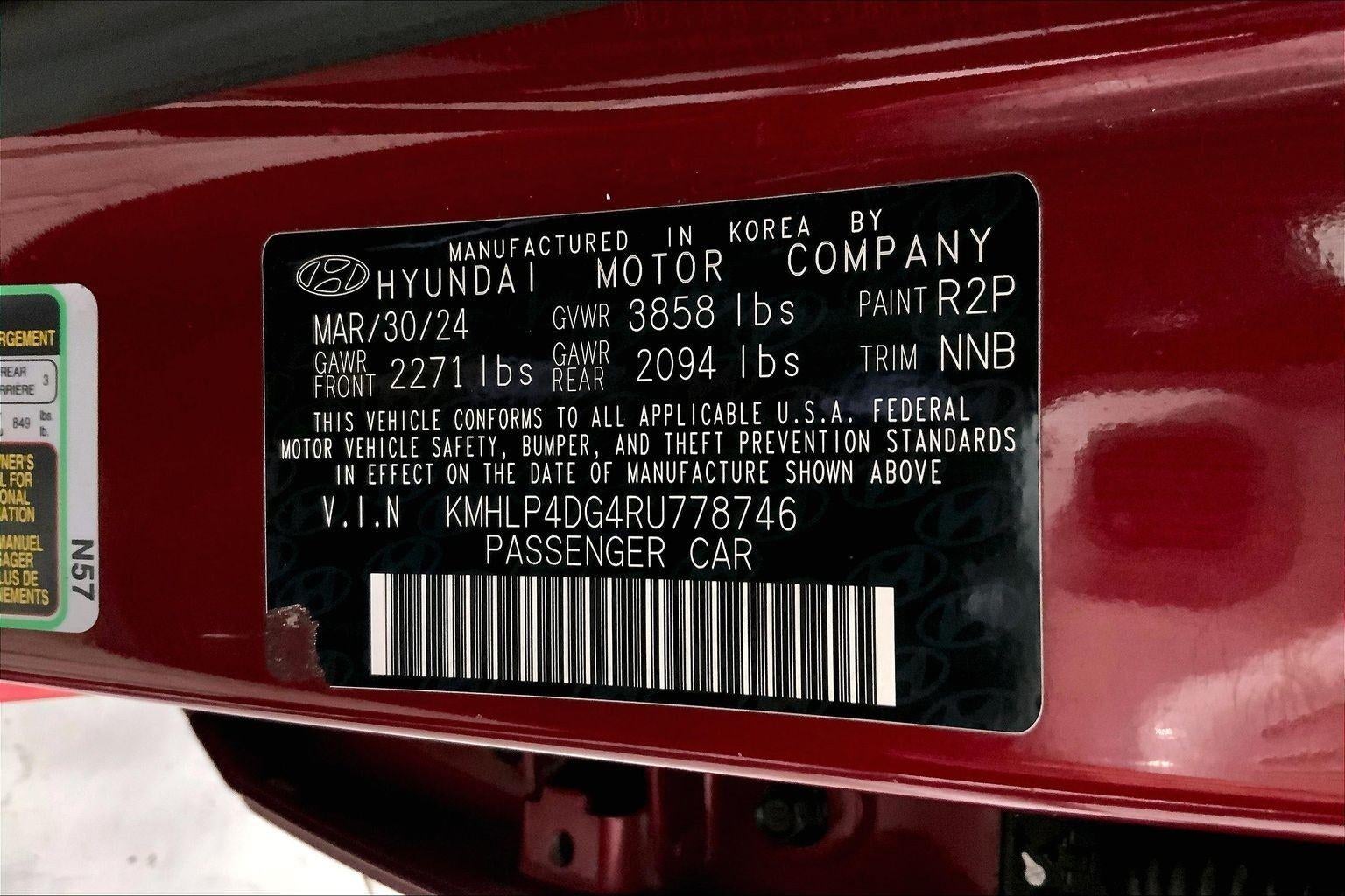 2024 Hyundai Elantra Limited