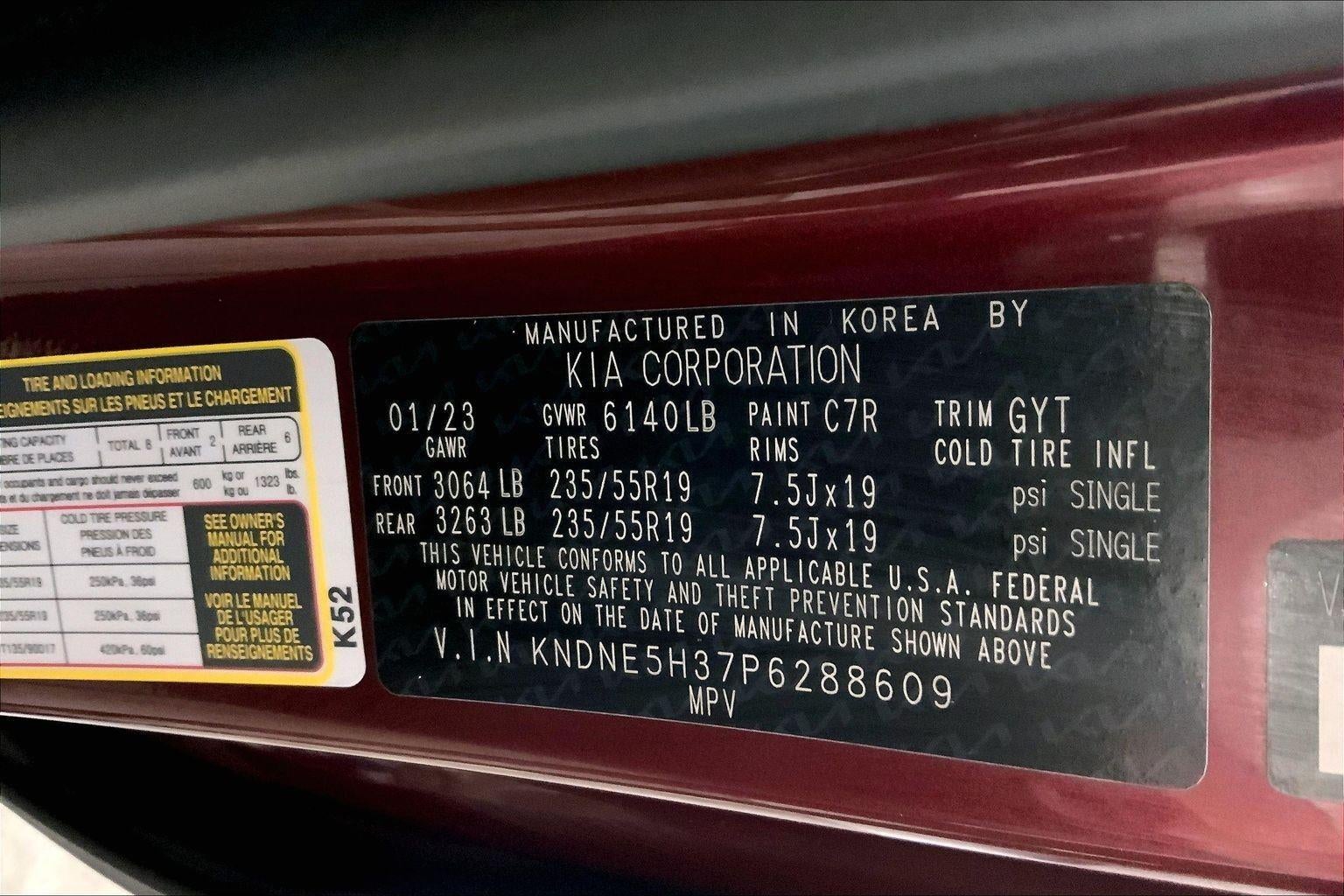 2023 Kia Carnival SX