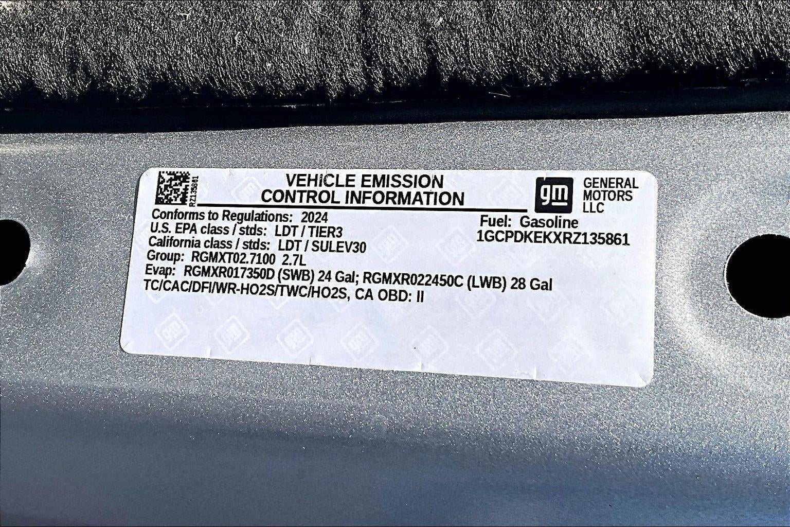 2024 Chevrolet Silverado 1500 LT (2FL)