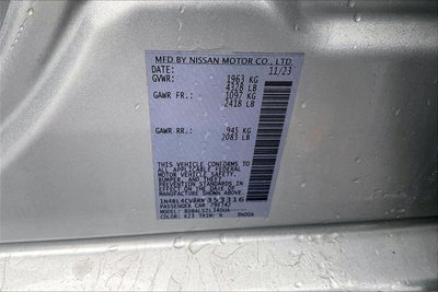 2024 Nissan Altima 2.5 SR