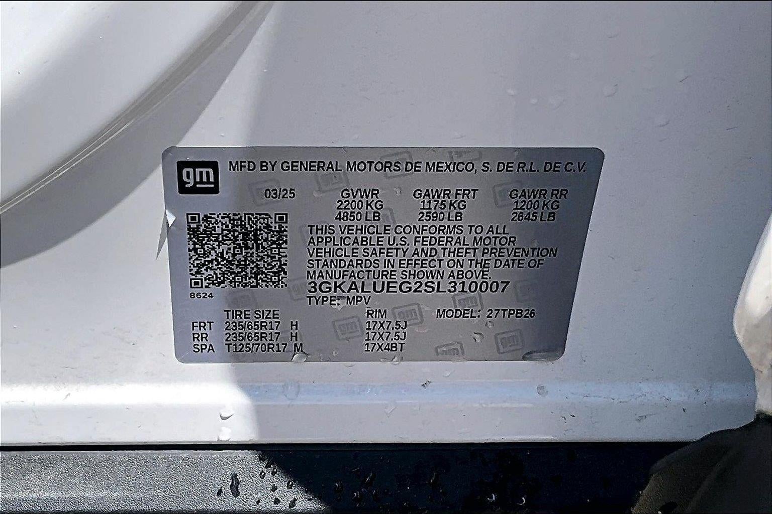 2025 GMC Terrain Elevation