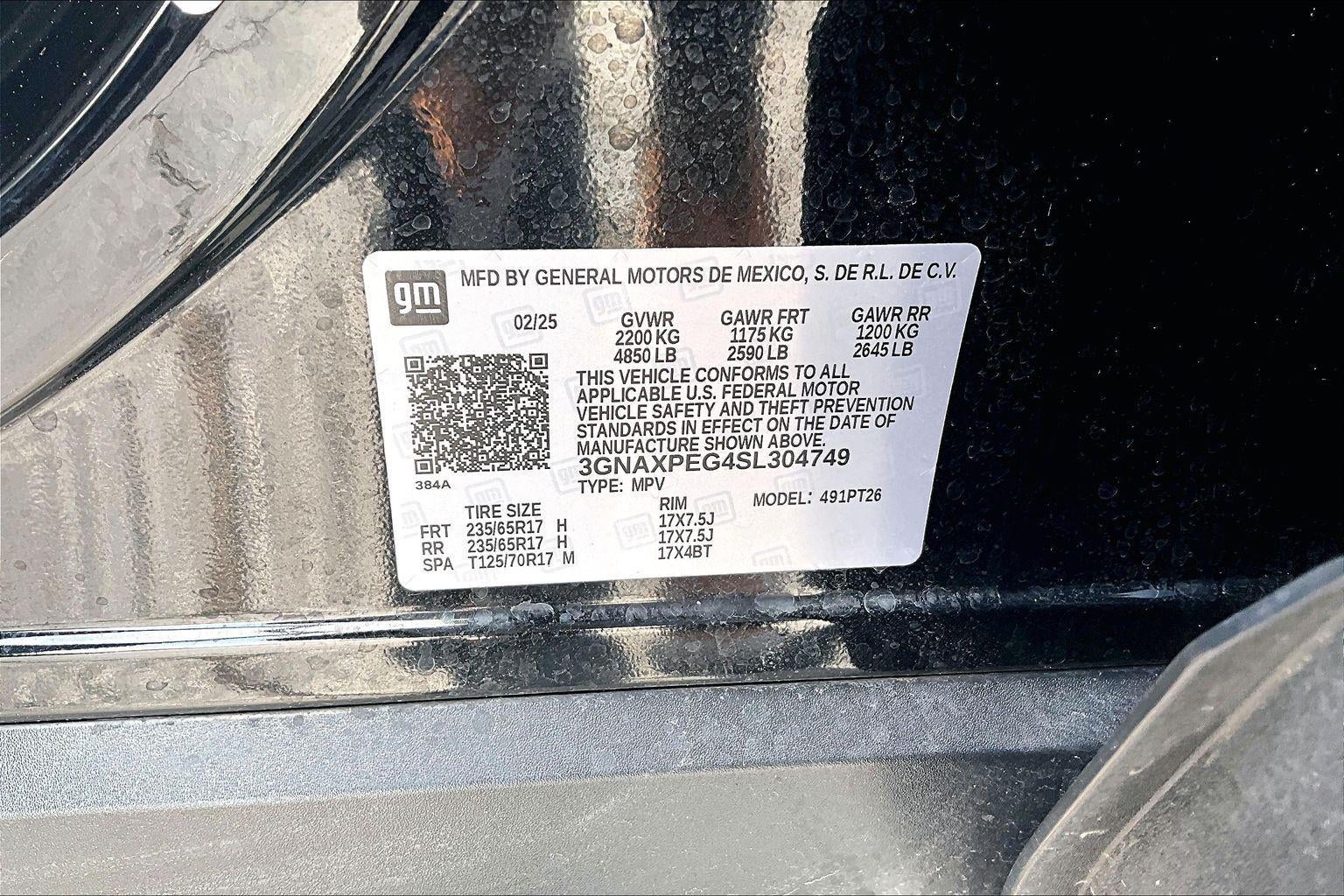 2025 Chevrolet Equinox LT