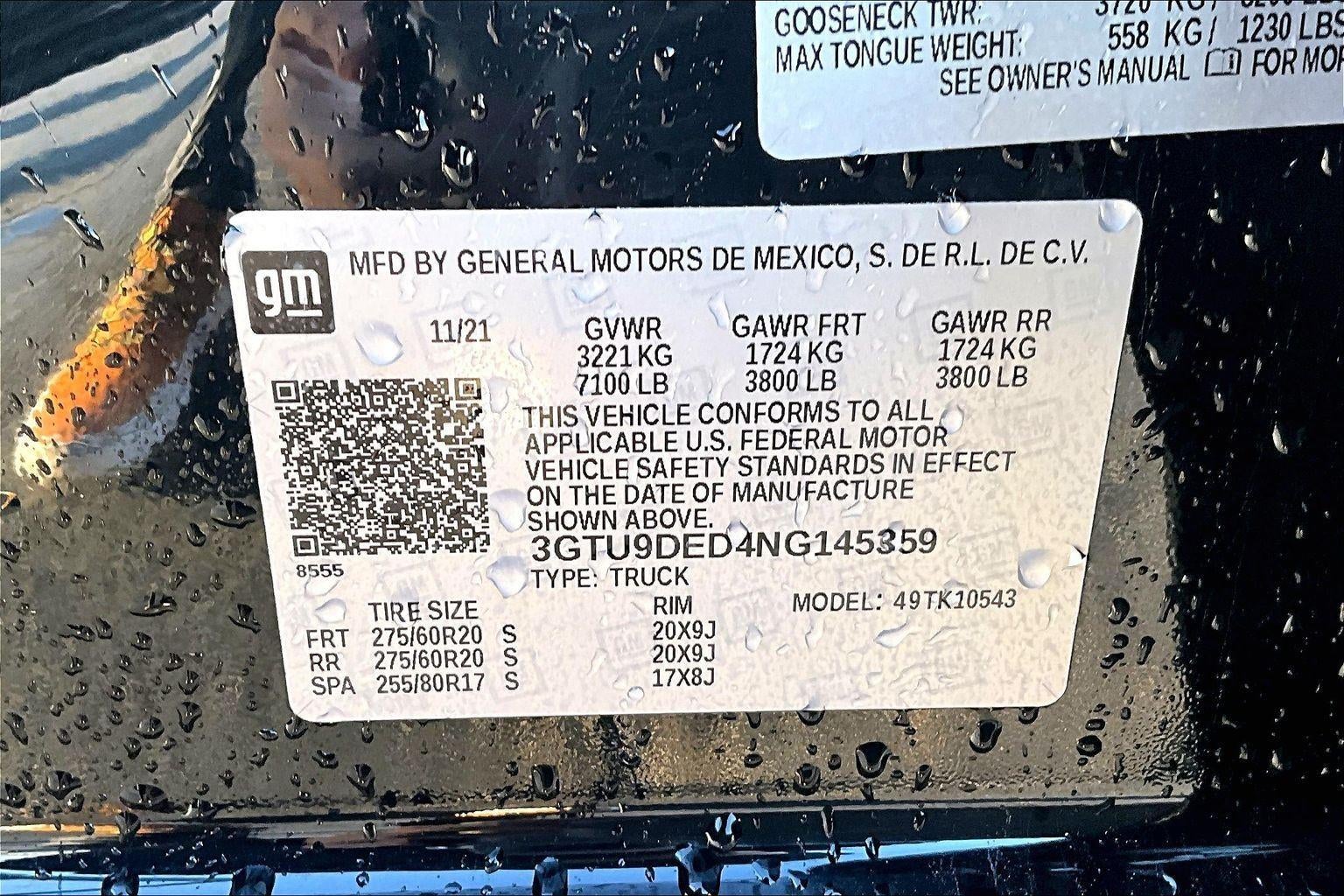 2022 GMC Sierra 1500 Limited SLT