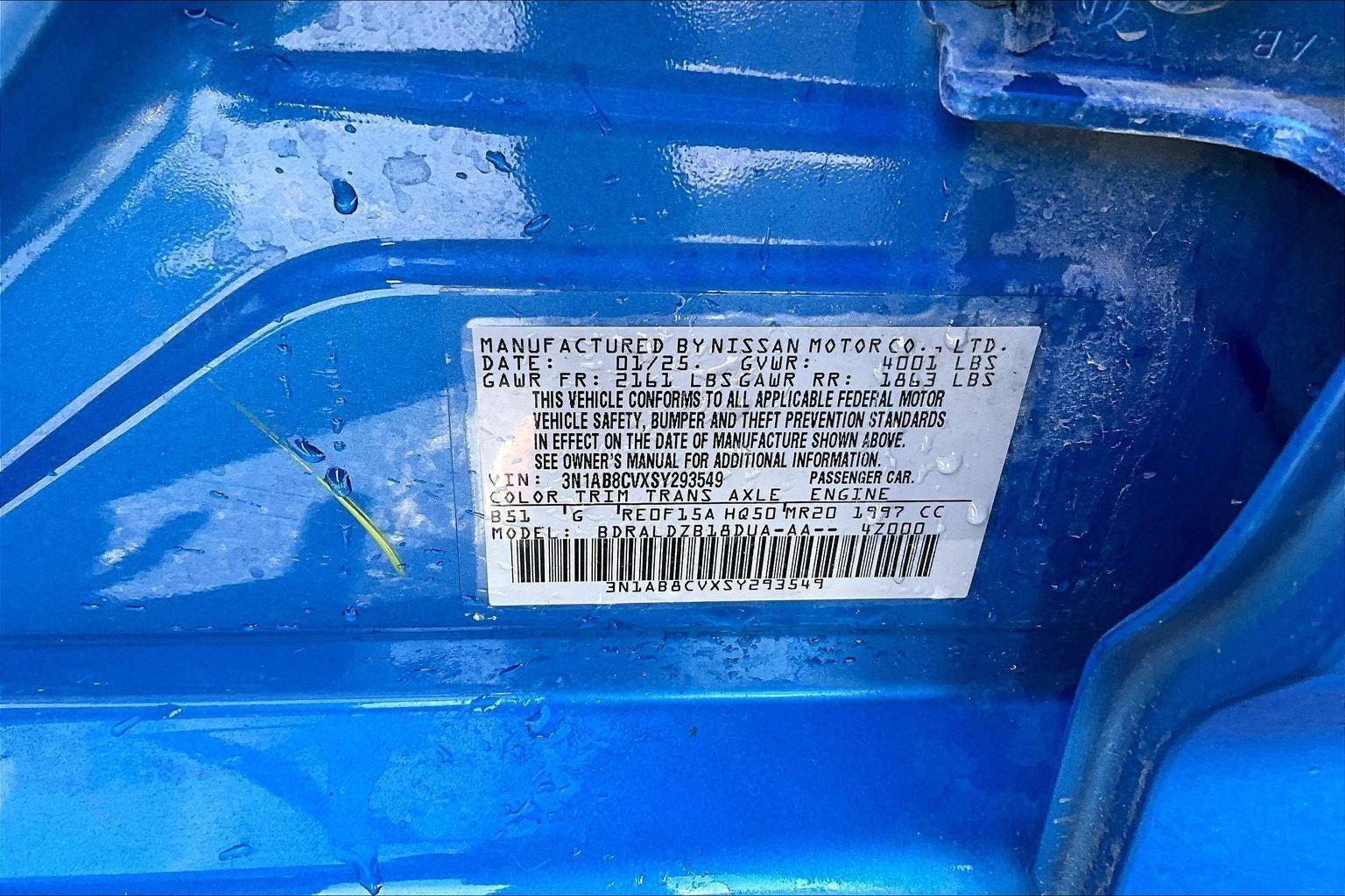 2025 Nissan Sentra SV