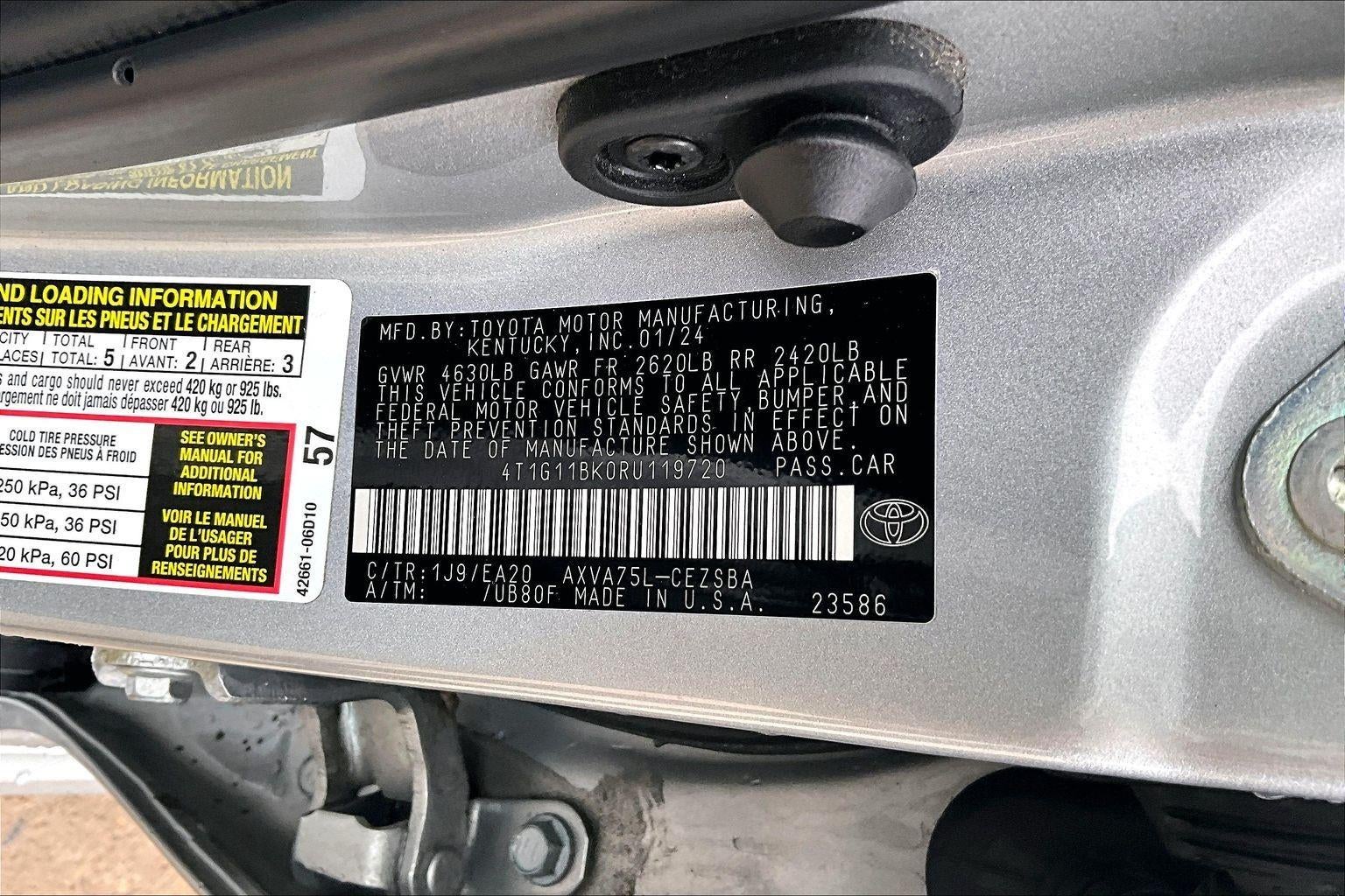 2024 Toyota Camry SE