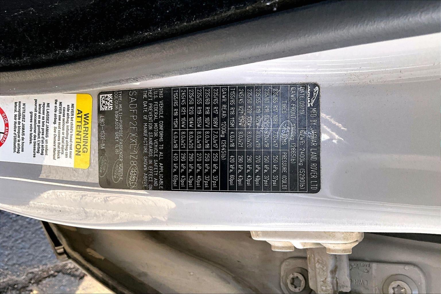 2020 Jaguar E-PACE SE