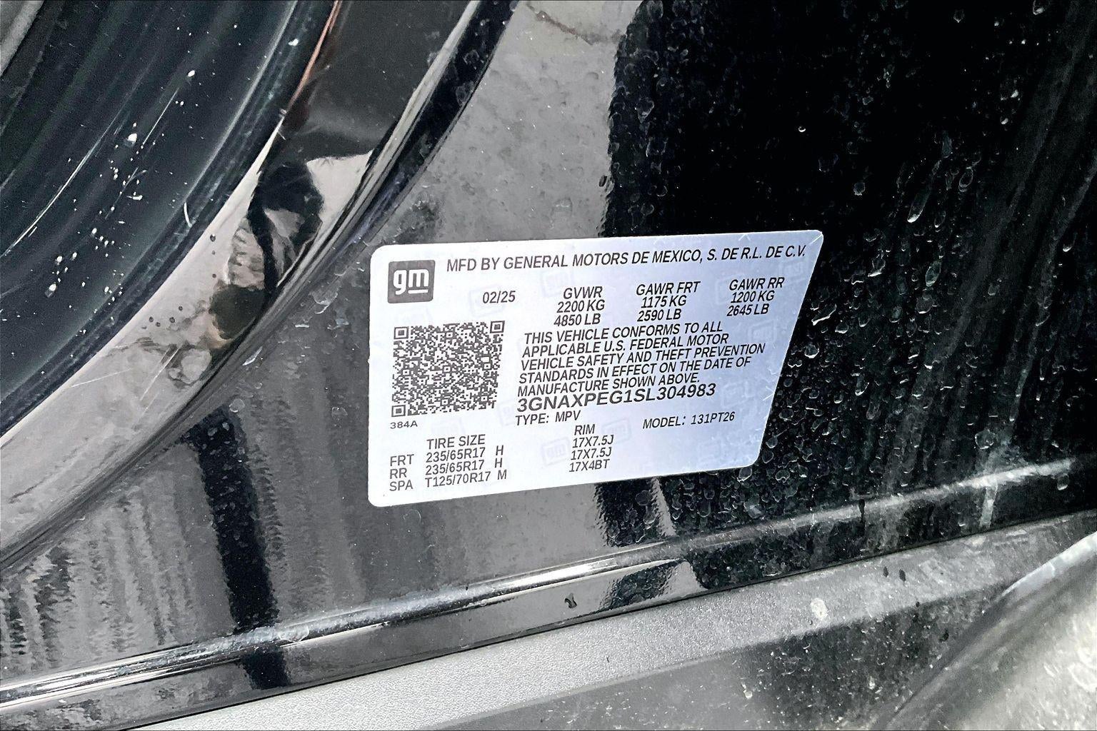 2025 Chevrolet Equinox LT