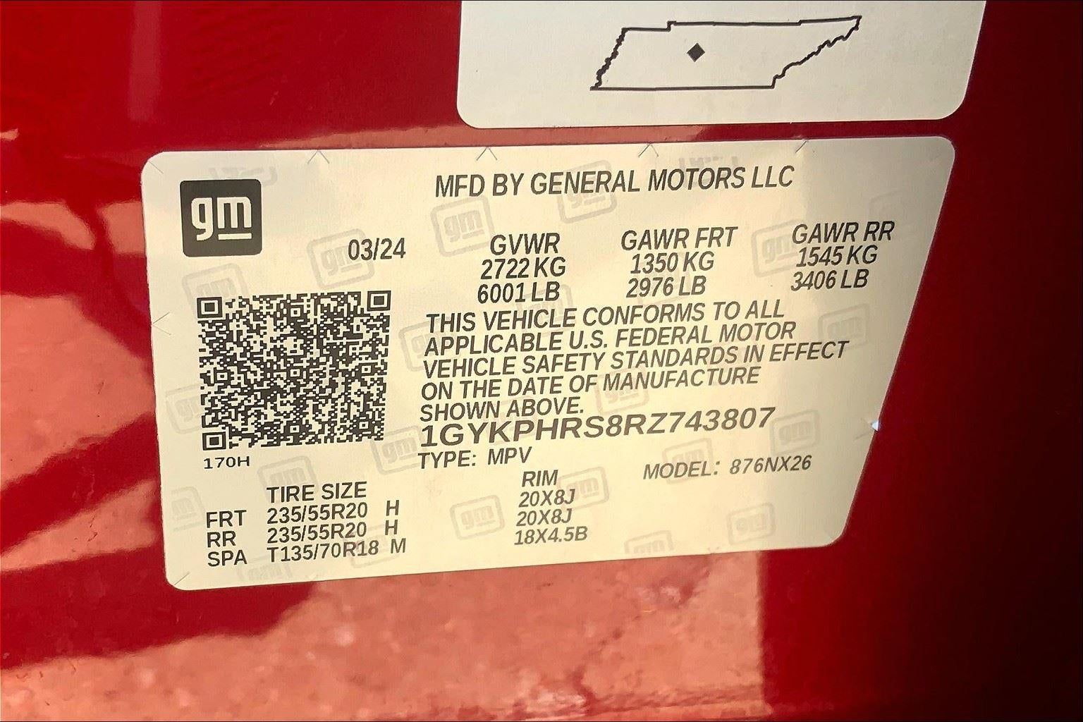 2024 Cadillac XT6 Sport