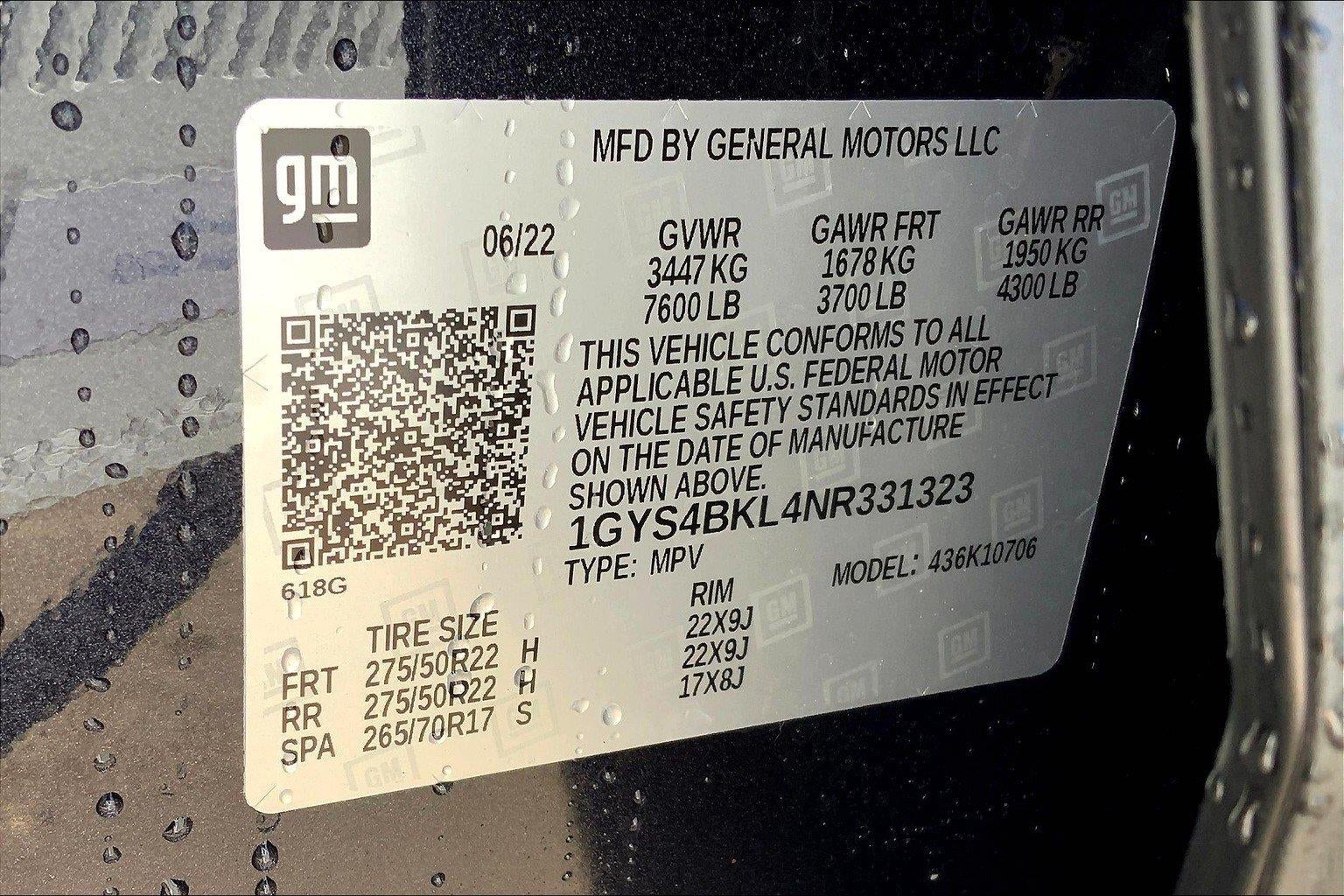 2022 Cadillac Escalade Premium Luxury