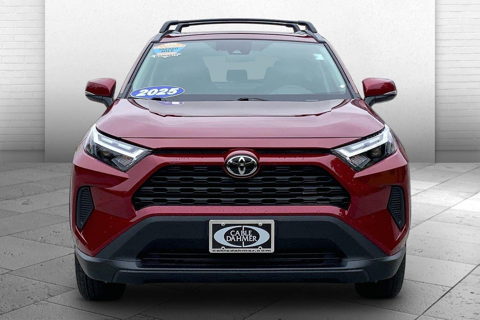 Used 2025 Toyota RAV4 XLE with VIN 2T3P1RFV5SW624359 for sale in Kansas City