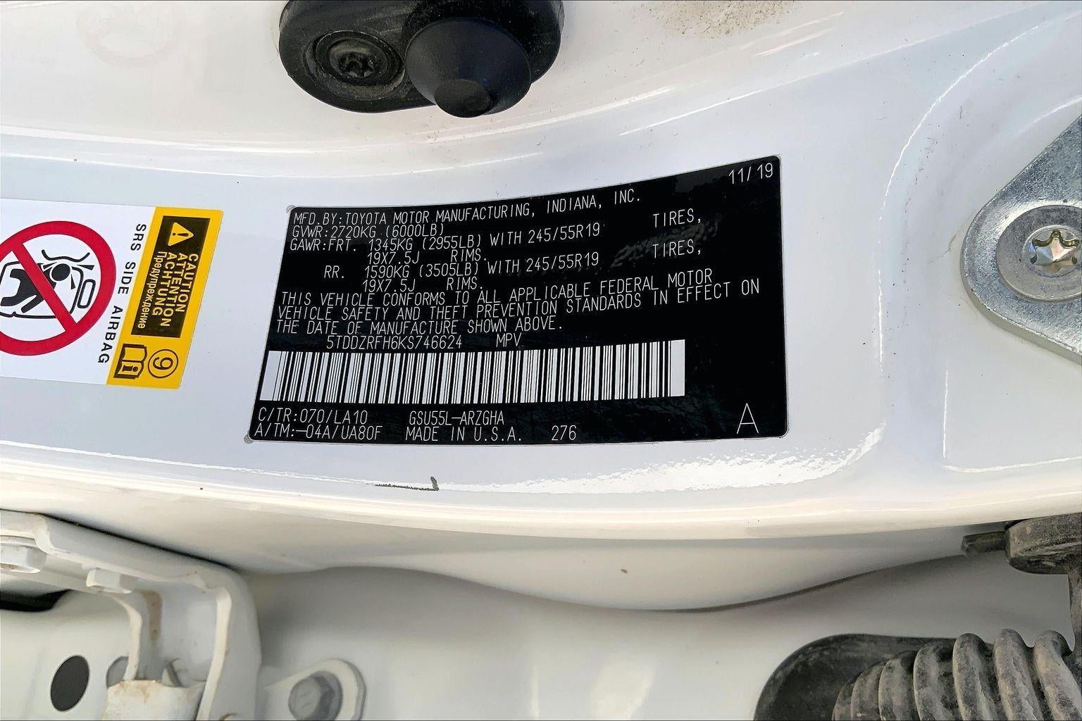 2019 Toyota Highlander Limited