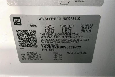 2025 GMC Acadia Elevation