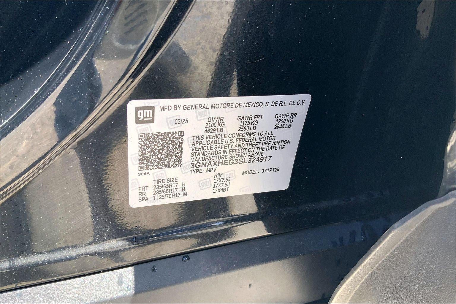 2025 Chevrolet Equinox LT