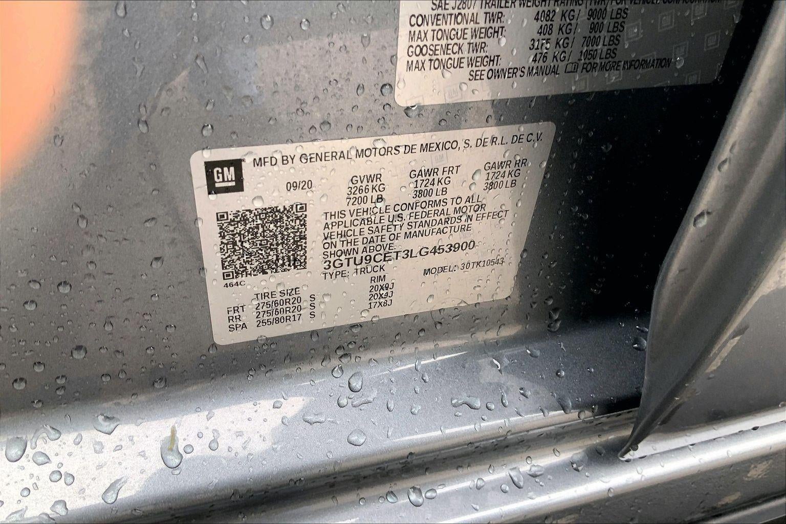 2020 GMC Sierra 1500 Elevation