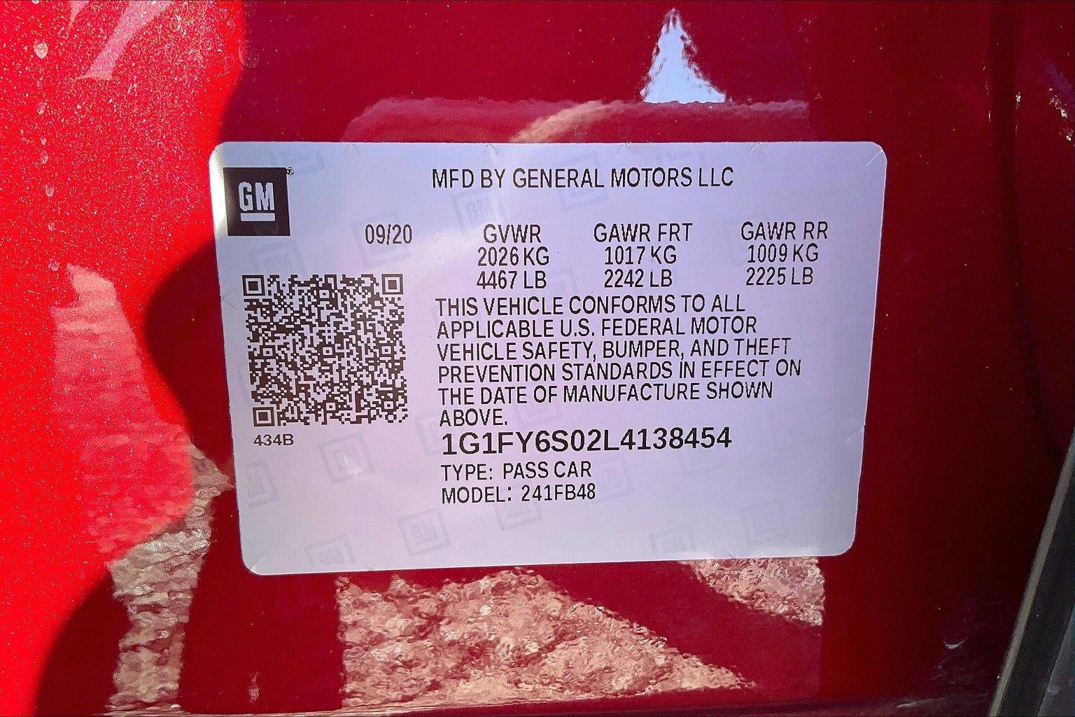 2020 Chevrolet Bolt EV LT