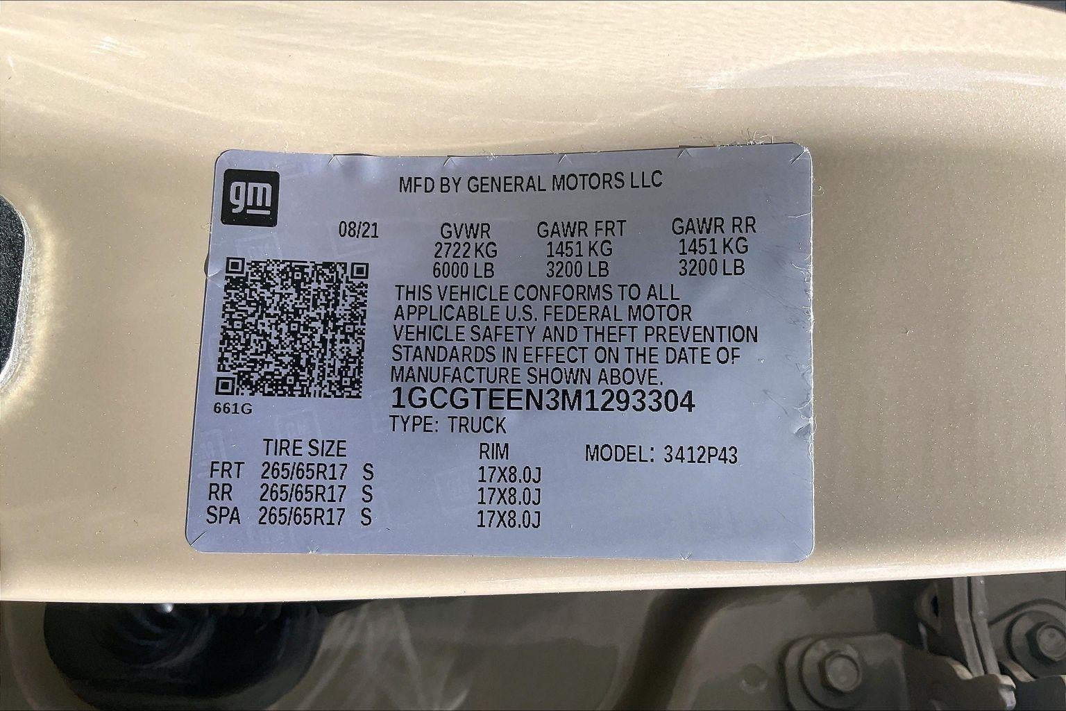 2021 Chevrolet Colorado ZR2