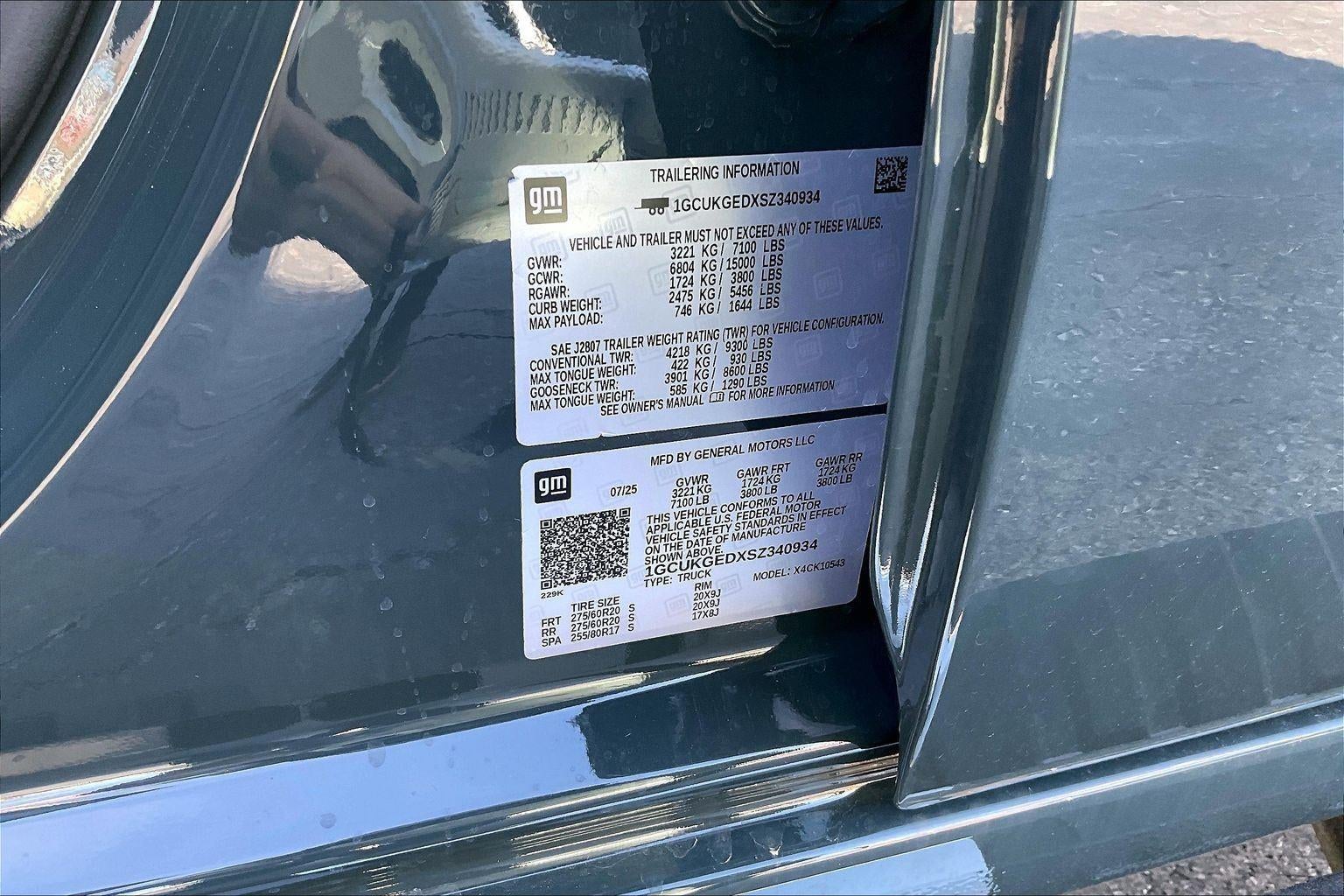 2025 Chevrolet Silverado 1500 LTZ