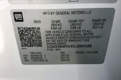 2025 GMC Acadia Elevation