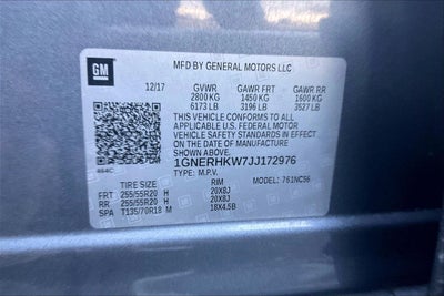 2018 Chevrolet Traverse LT Leather