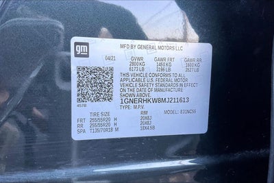 2021 Chevrolet Traverse LT Leather