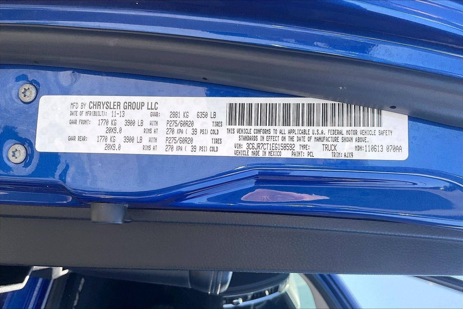 2014 RAM 1500 Sport