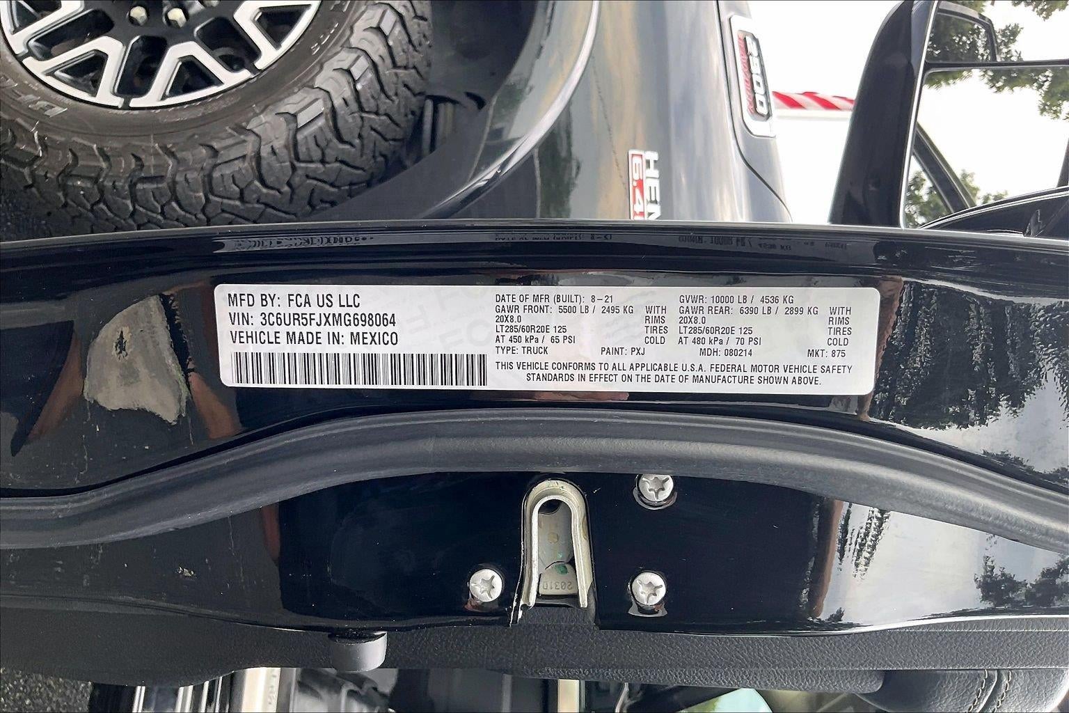 2021 RAM 2500 Laramie