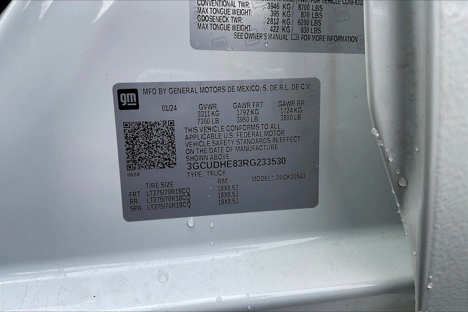 2024 Chevrolet Silverado 1500 ZR2