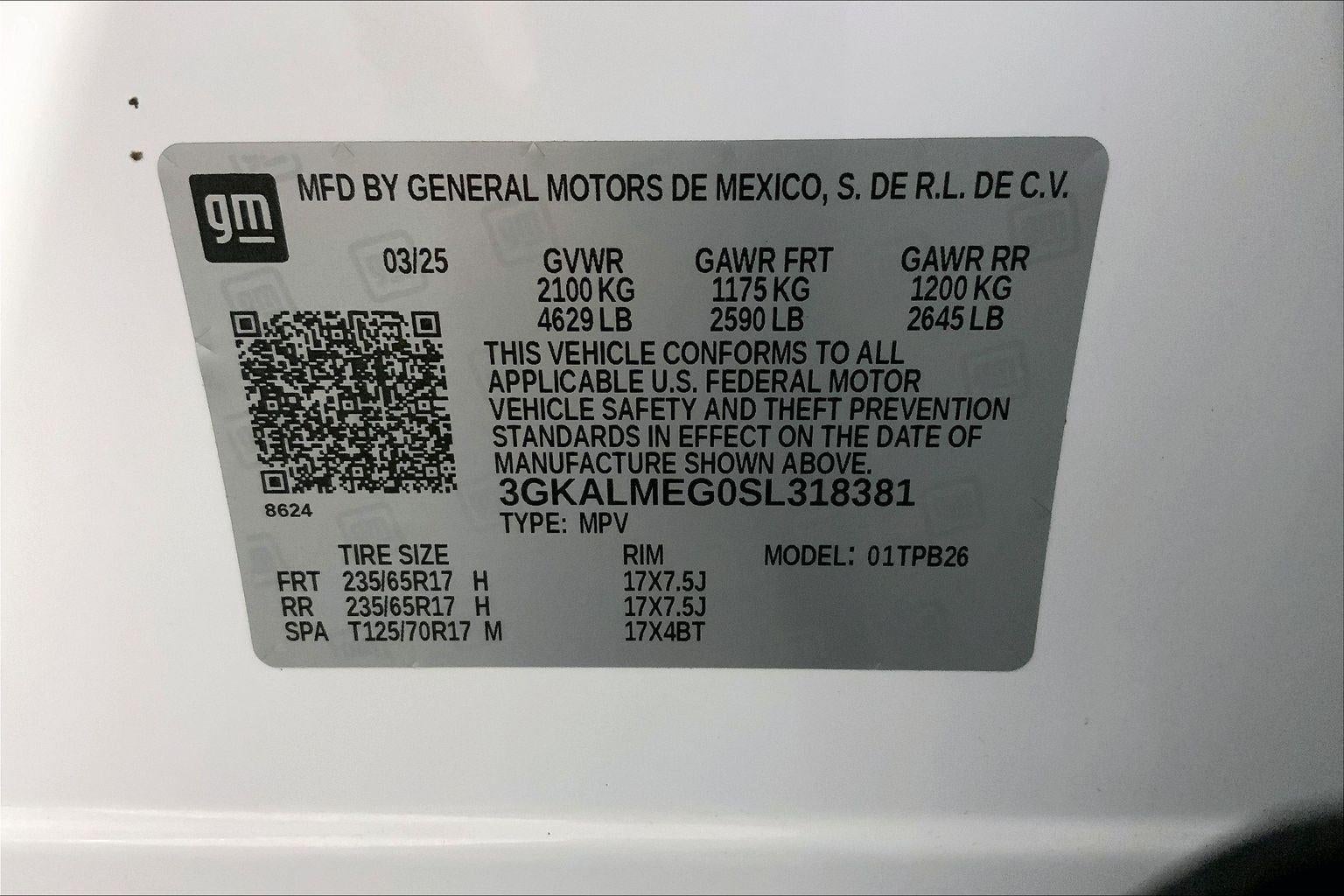 2025 GMC Terrain Elevation