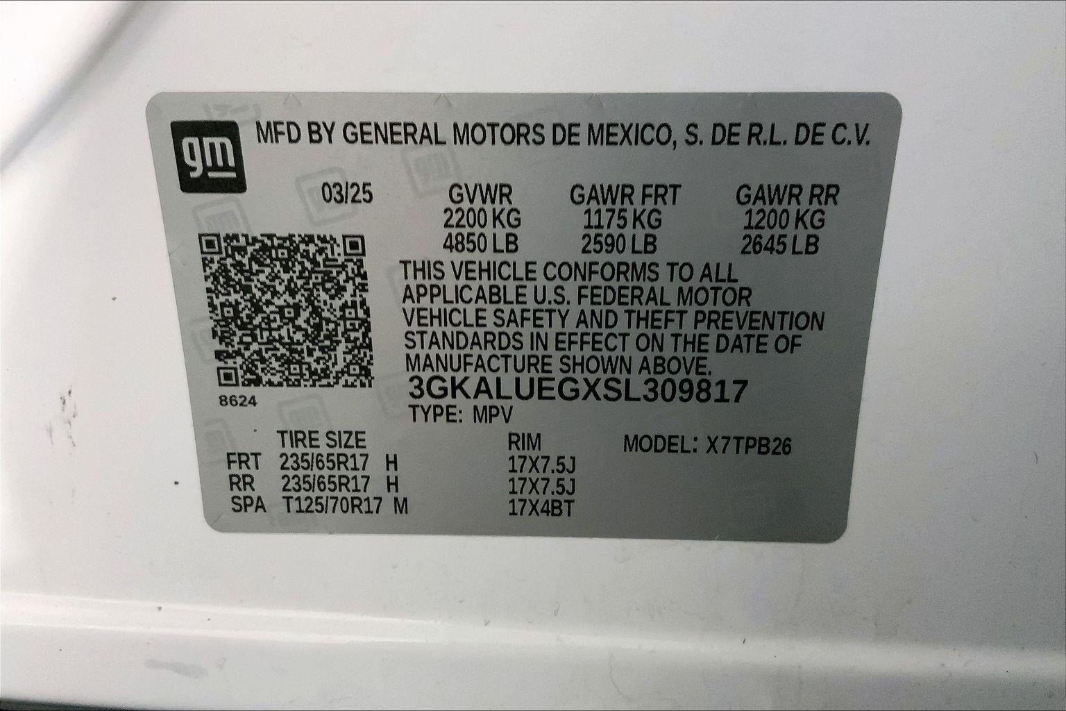 2025 GMC Terrain Elevation