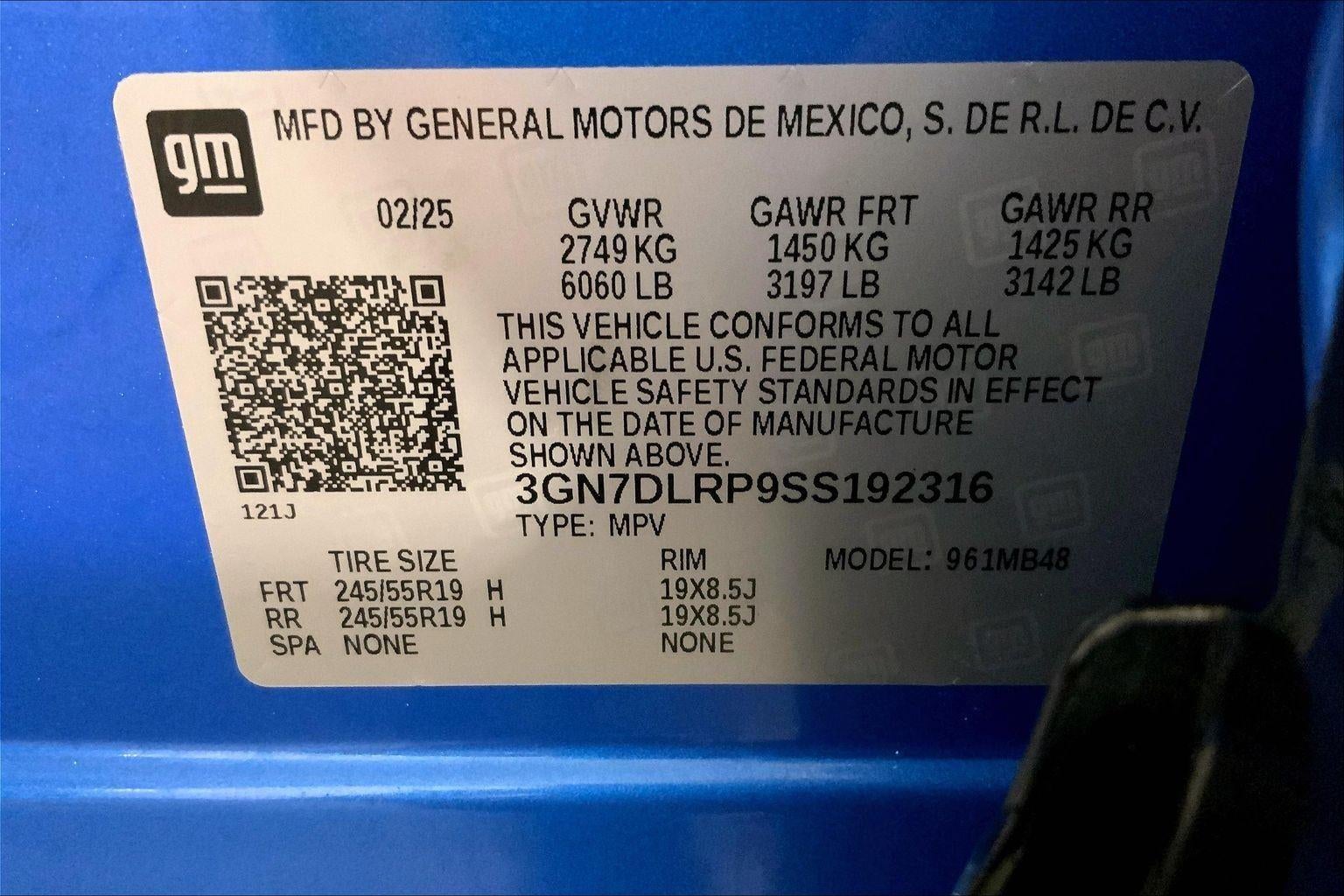 2025 Chevrolet Equinox EV LT