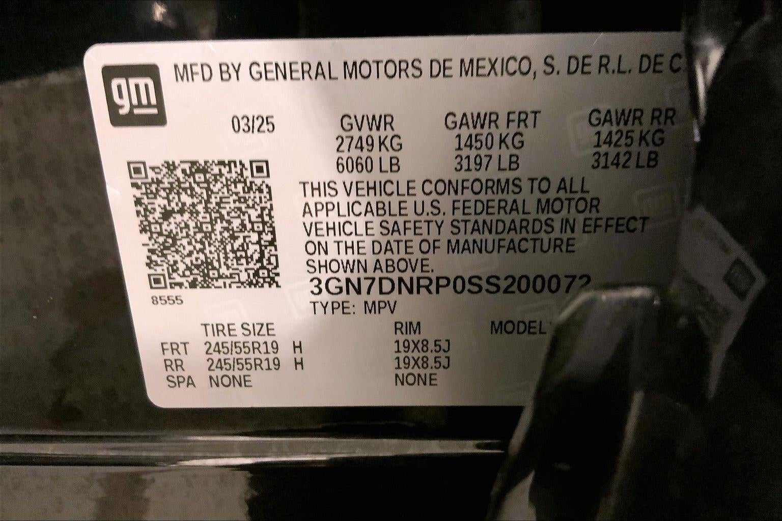 2025 Chevrolet Equinox EV LT