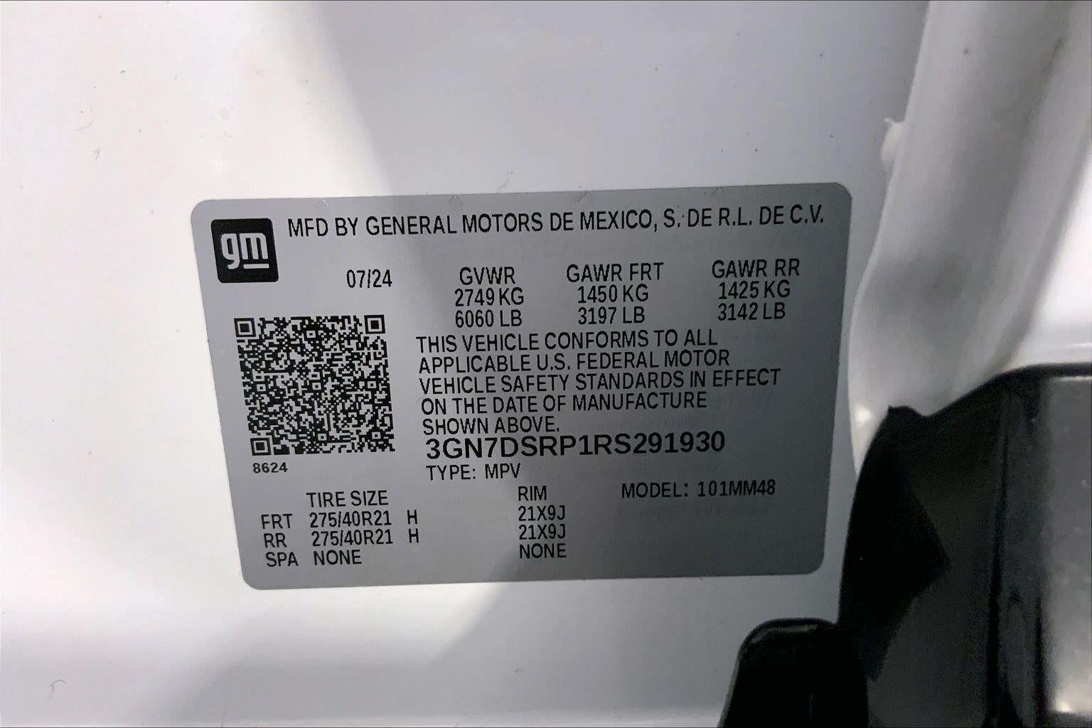 2024 Chevrolet Equinox EV 2RS