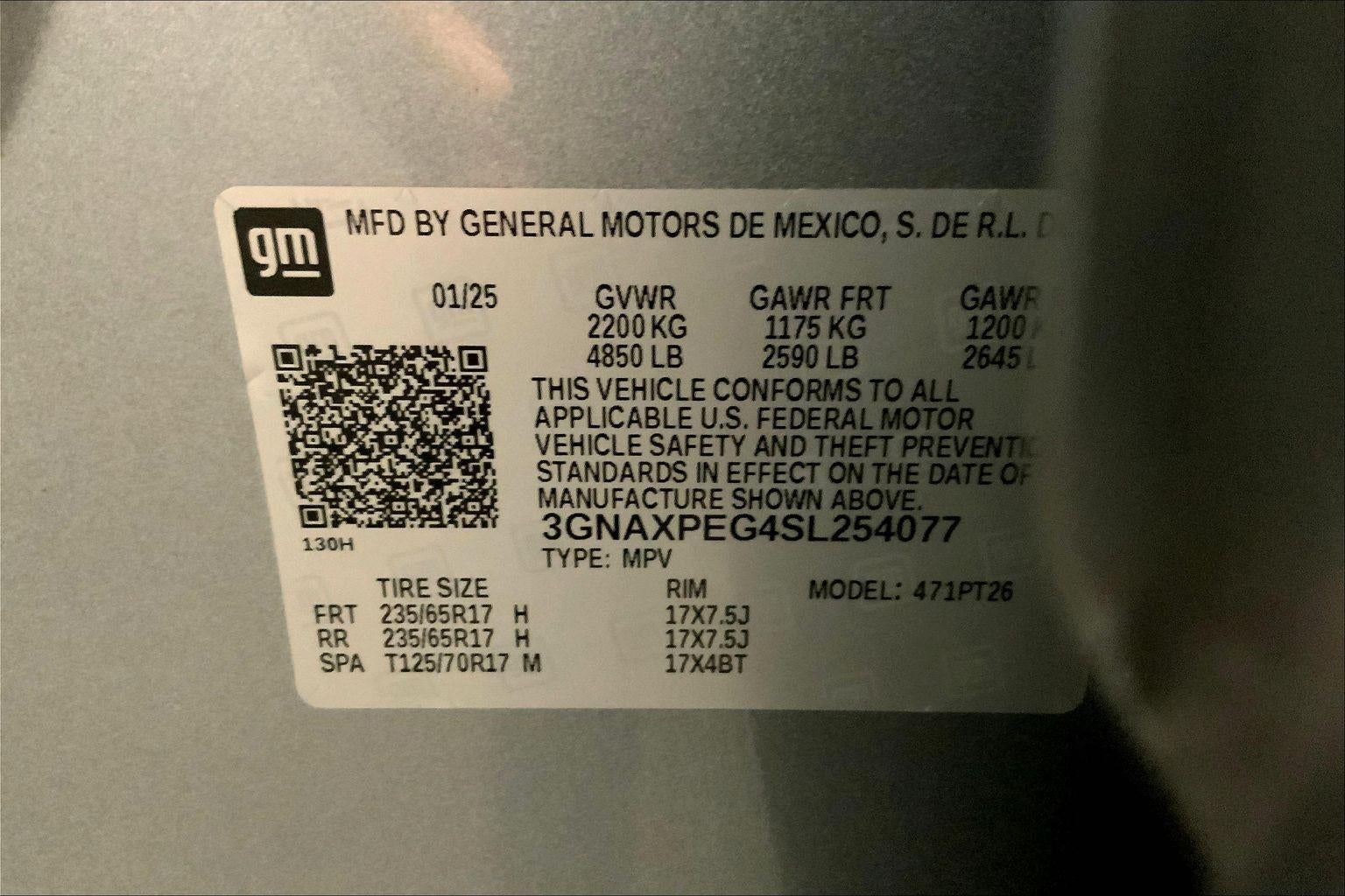2025 Chevrolet Equinox LT