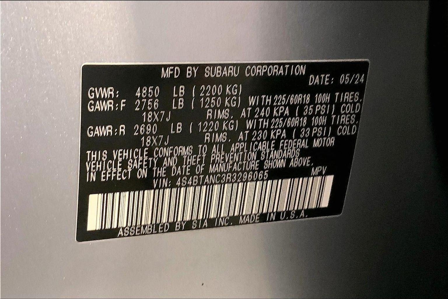 2024 Subaru Outback Limited