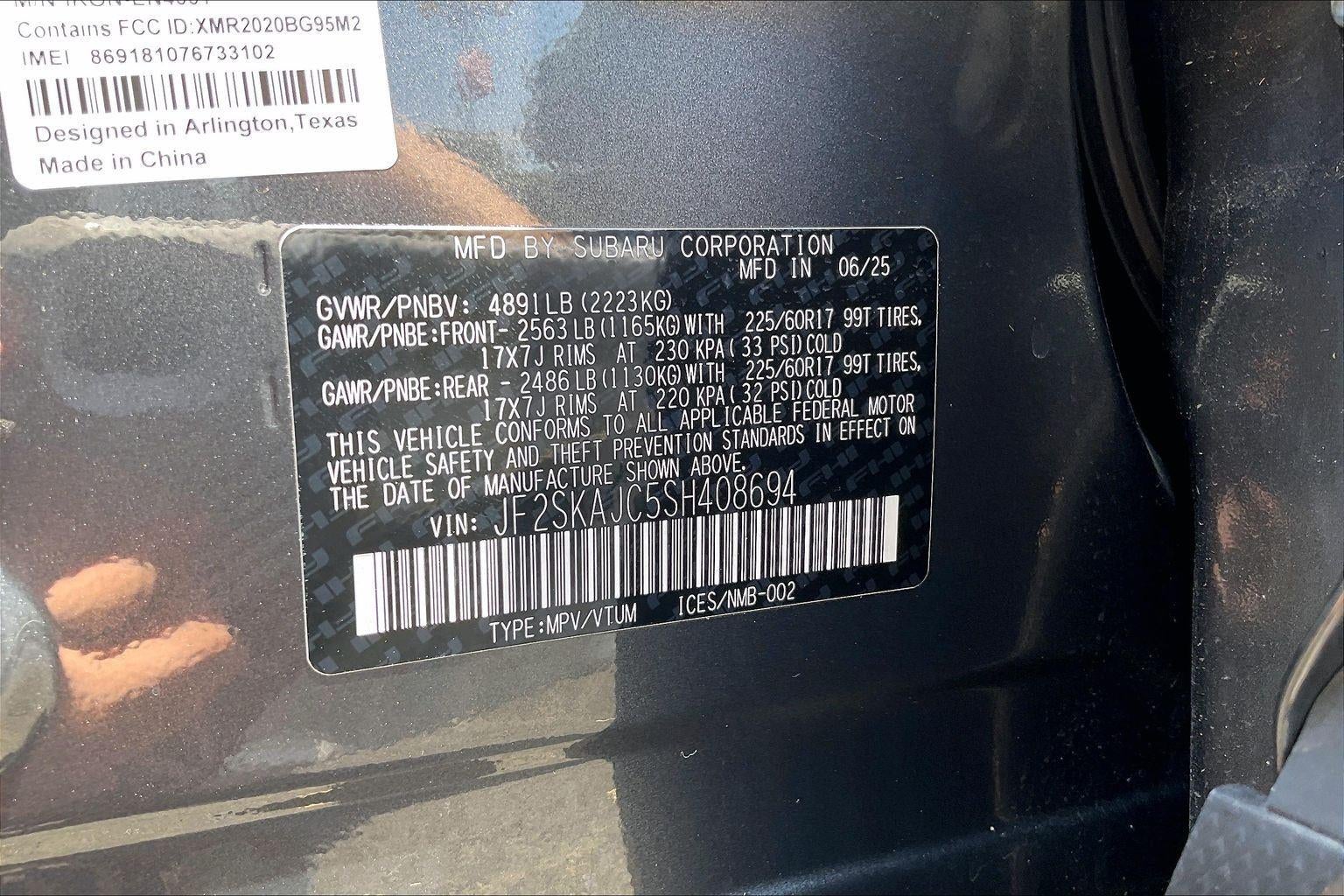2025 Subaru Forester Wilderness
