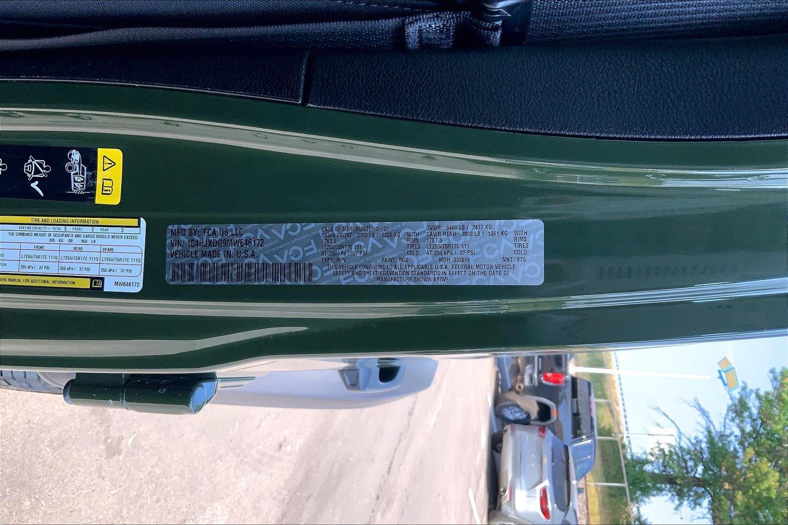 2021 Jeep Wrangler Unlimited Willys