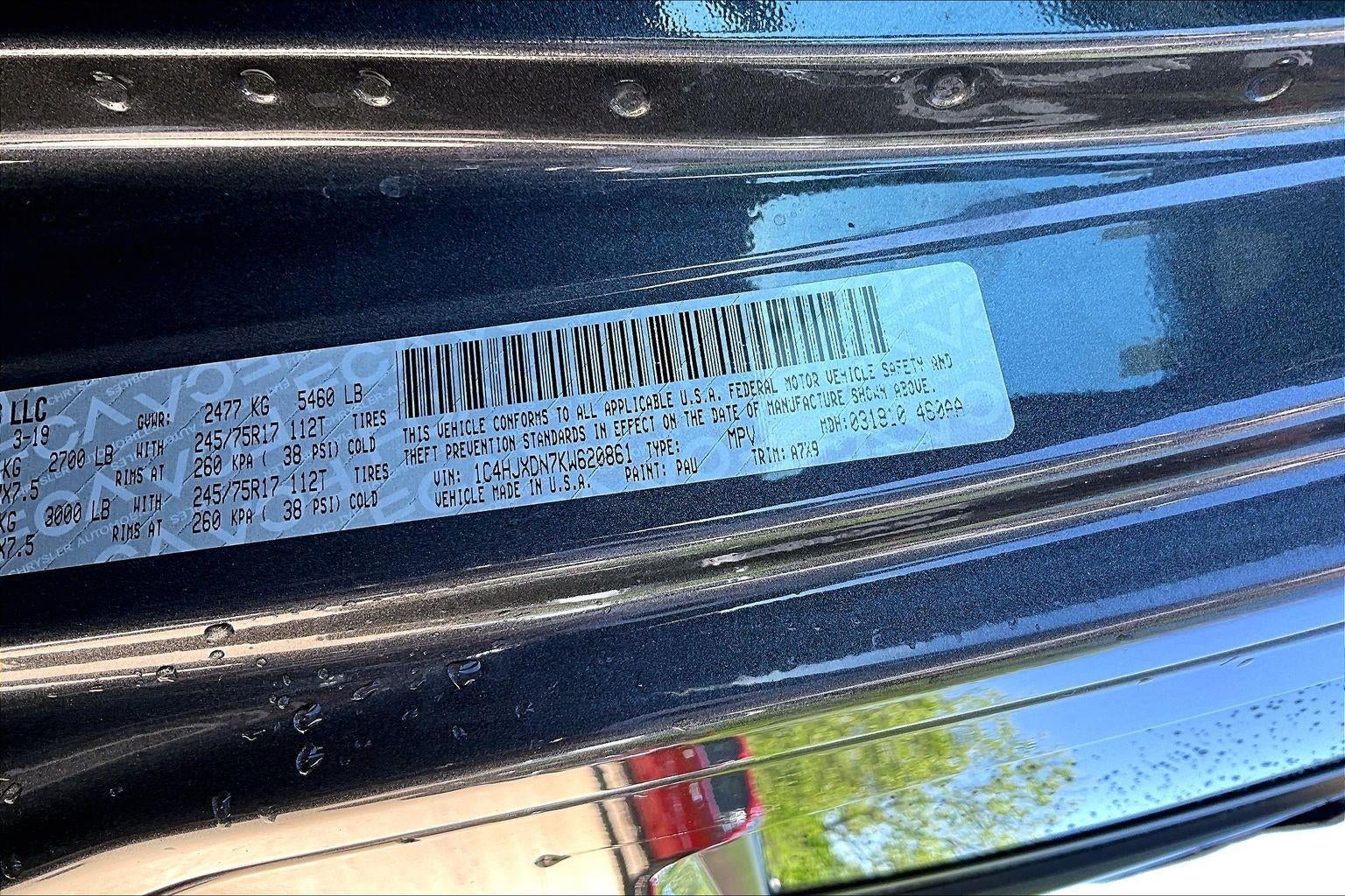 2019 Jeep Wrangler Unlimited Sport S