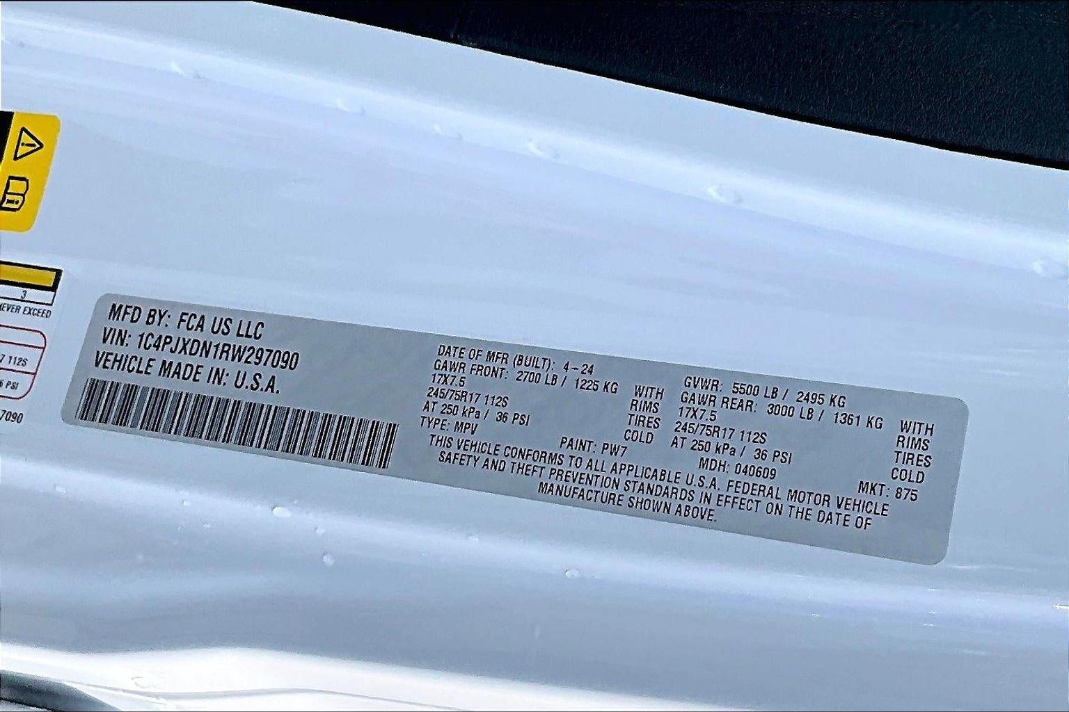 2024 Jeep Wrangler Sport S