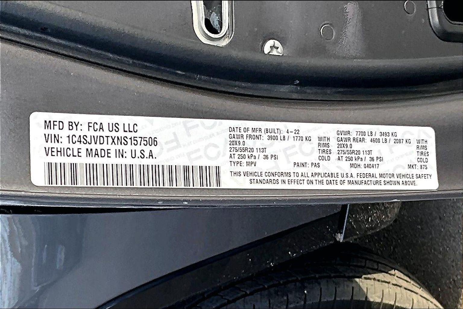 2022 Jeep Wagoneer Series III